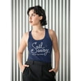 thumbnail image 2 of "sail Away" Tank Women -Image by Shutterstock, Female Small, 2 of 4