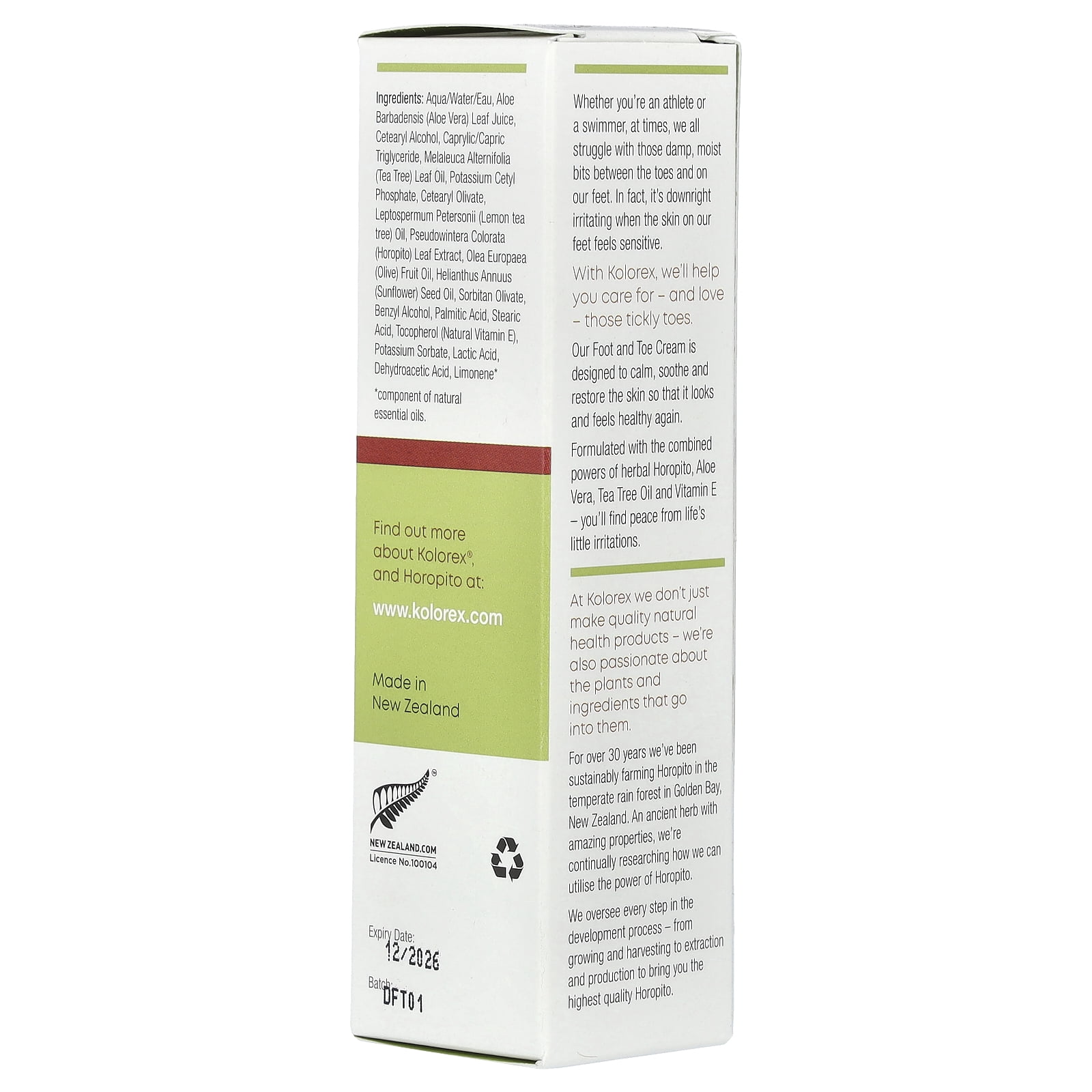 Kolorex Foot and Toe Care - 25 g