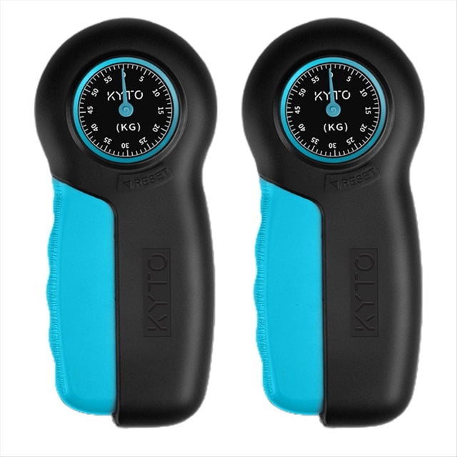 2X 121Lb Dinamómetro de Mano Agarre Medidor de Fuerza de Potencia Medidor de Entrenamiento Físico Agarrador Fortalecedor Ejercitador de Músculos de Muñeca
