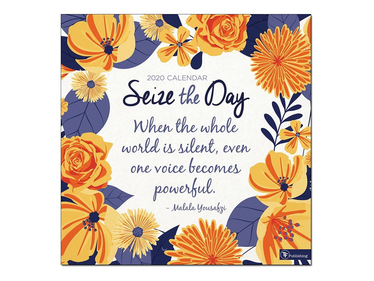 2020 Seize the Day Wall Calendar