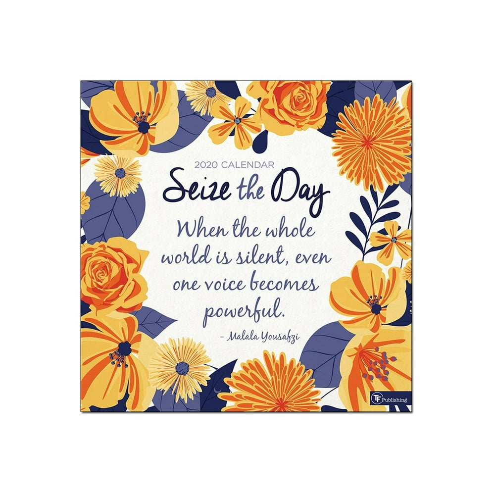 2020 Seize the Day Wall Calendar