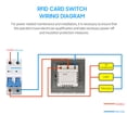 thumbnail image 4 of Tomshoo Interruptor, 40a Power Ahorrador de energía Dsfen Para tomar energía Despegue Para despegar Ahorrador de energía Conmutador Rfid Conmutador retardado, 4 of 8