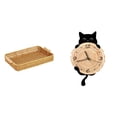 thumbnail image 1 of Cesta De Frutas Tejida, Cuenco Para Servir Bocadillos, Decoración De Pared, Regalos, Ligero, Sin Tictac, Adorno De Reloj Colgante Para El Hogar, La Oficina, El Dormitorio, El Escritorio, 1 of 8