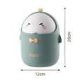 thumbnail image 6 of Tnobhg Desktop Trash Can Large Capacity Adorable Appearance Compact Size Funny Cartoon Garbage Container Waste Basket Home Supplies, 6 of 8