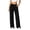 Black, variant on Athletic Pants for Women Loose Fitted Elastic High Waist Full Length Yoga Pants Gym Workout Breathable Trousers