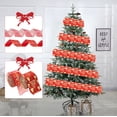 thumbnail image 3 of 2 Rolls Christmas Red Velvet Ribbon with Gold Edge,Gift Bow Wrapping Ribbon,2.5 Inches Wide Christmas Tree Ribbons for Gift Wrapping,Outdoor Xmas Tree Bows/Winter Wedding Bow,2.5" X 6.56 Ft X 1 Roll, 3 of 7