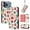 A, variant on Phone Case for iPhone 17 Pro Max, Luxury Christmas Pattern Card Slots Cash Pocket Magnetic Clasp Full Body Protection Shockproof Kickstand Wallet Flip Case with Wrist Strap for iPhone 17 Pro Max, A