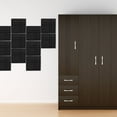 thumbnail image 3 of jojofuny Acoustic Panel Black 4Pcs 11.8x11.8x1.8In, 3 of 8