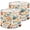 Color 1, variant on Lamp Shades Set of 2 Whimsical Mushroom Floral Botanical Dragonflies Dark 13" x 13" x 10" Lampshade for Table Lamps Floor Lamps Lamp Shade Replacement Easy Assembly Required