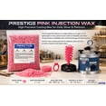 thumbnail image 3 of Prestige Injection Wax Flexible Pink NY Wax Jewelry Lost Wax Casting 2 Pound, 3 of 8