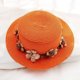 thumbnail image 1 of Sombrero de Sol para padres e hijos, gorra de cubo, lazo de encaje beige, flores, cinta plana, sombrero de paja, gorras de playa, Panamá, nuevo, Verano, 1 of 4