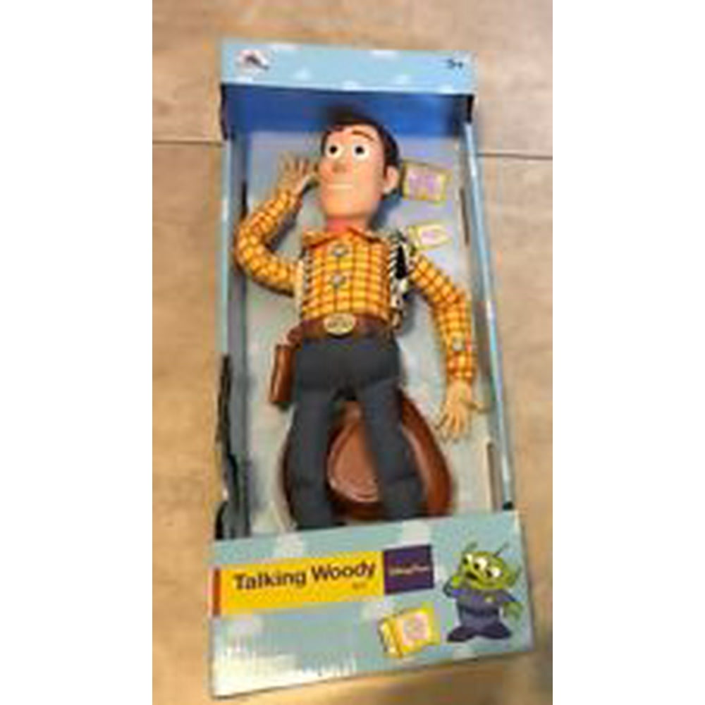 Disney Parks Pixar Toy Story Talking Woody Doll Figure New with Box