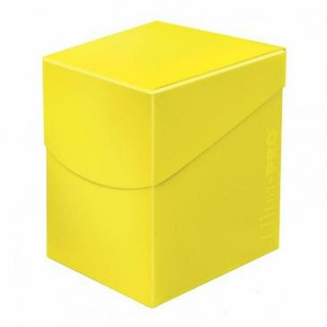 Ultra Pro ULP85690 Eclipse Pro 100 Plus Boîte de Deck - Jaune Citron