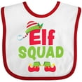 thumbnail image 3 of Inktastic Christmas Elf Squad Boys or Girls Baby Bib, 3 of 4