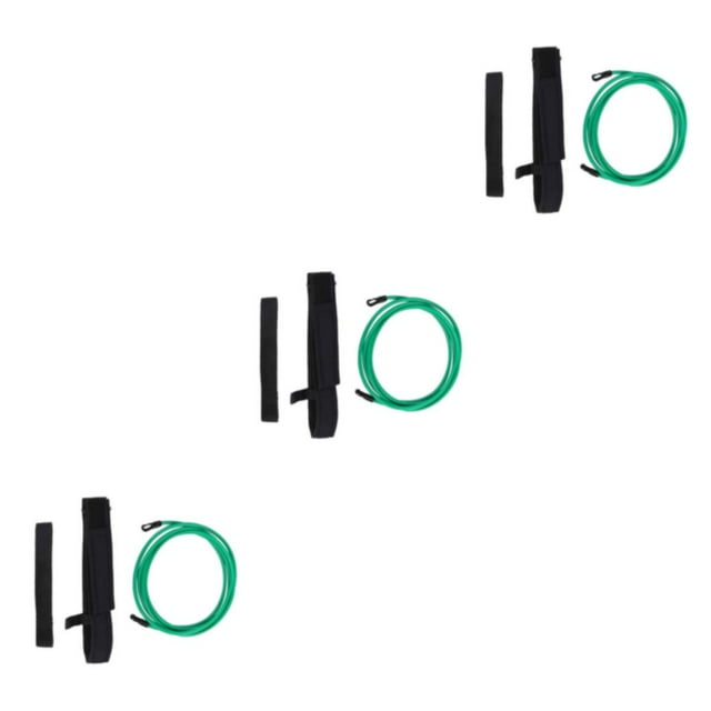 Guardoinrt Adjustable Swim Training Belt Key To Unlocking Swimming Potential Comfortable green-3meters 3Set