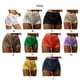 thumbnail image 5 of Sonducket Pantalones cortos de playa para mujer, pantalones cortos sexis de verano para niñas, pantalones cortos de playa sexis de verano para Prendas para la parte inferior del cuerpo Azul profundo l, 5 of 6