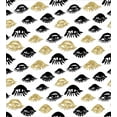 thumbnail image 3 of Trippy Duvet Cover Set, Woman Eyes with Eyelash Unusual Style Fashion Modern Design Print Graphic, Decorative 3 Piece Bedding Set with 2 Pillow Shams, Queen Size, Yellow and Black, by Ambesonne, 3 of 3