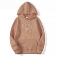 thumbnail image 1 of Mickey Mouse Line Pop Unisex Hoodie Cartoon Fashion Couple Oversized Sweatshirt Tops Spring Autumn Pullover, 1 of 7