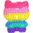 thumbnail image 1 of Big Jumbo Pop Its It Fidget, gigante Mega Push Bubble Popit Poppet Popper Figet, gran enorme Rainbow Poppit Pop-It Popet Game Sensory Figette para niños adultos (mariposa) Xemadio WMCH-287, 1 of 7