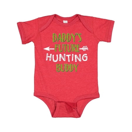 

Inktastic Daddys Future Hunting Buddy Gift Baby Boy or Baby Girl Bodysuit