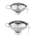 thumbnail image 5 of 2 Pcs Set Funnel for Wide and Regular Jars Useful Stainless Steel Wide Mouth Canning Funnel Large Mo, 5 of 5