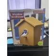 thumbnail image 3 of SPY Window Birdhouse - Fácil de hacer ver a través de un solo camino Mirrored Home Bird Nest House Mount con ventana de visualización para el patio trasero Kole GE659, 3 of 7