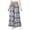 Z03 Blue, variant on Gubotare Girl Pants Girls Wide Leg Pants Loose Trousers Linen Flowy with Pockets Elastic Waist Casual for Kids (Dark Gray,Size 6-7 Years)