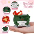 thumbnail image 2 of Basurero de ganchillo Fire Emotional Support, 5 unidades, con tarjeta, 2 of 7