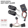 thumbnail image 2 of Electric Bicycle Alarm, Touch Start Electric Bike Alarm 3672V Anti Theft Security System for Electric Scooter, 2 of 5