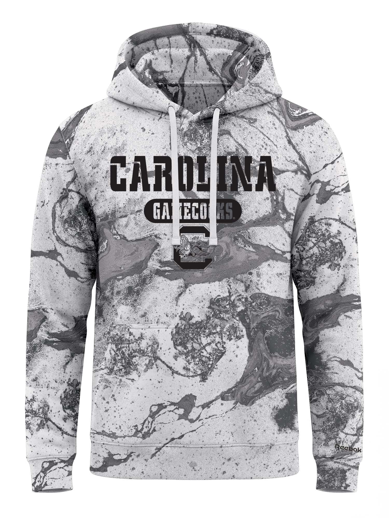 South Carolina Gamecocks Reebok Mens All Over Print Hooded Sweatshirt