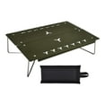thumbnail image 1 of DYNWAVECA Table de Camping Pliable Bureau de Camping Compact Robuste Polyvalent Table Extérieure Table Pliable pour Jardin Patio Barbecue Randonnée Vert, 1 of 10