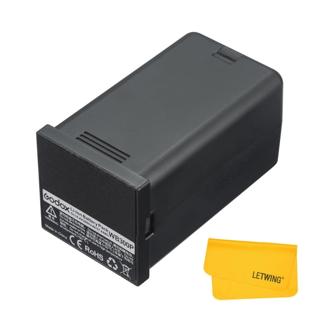 Paquete de baterías GODOX WB300P Litio 2600 mAh para AD300 Pro