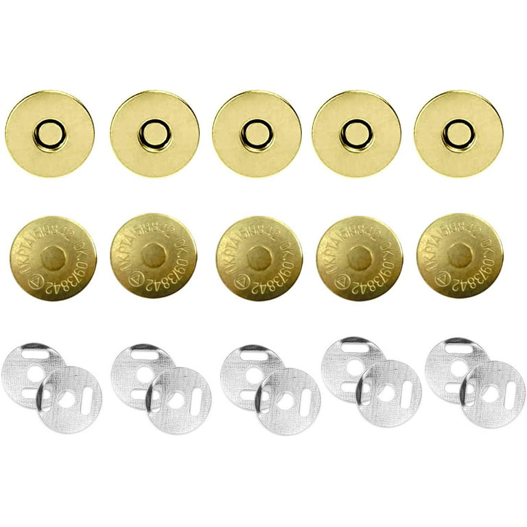 Maggies Revolutionary Patented Magnetic Fasteners with Gold