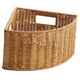 thumbnail image 2 of Cesta de almacenamiento de esquina triangular, organizador de accesorios resistente que ahorra espacio para libros, sala de estar, ropa y periódicos. S, 2 of 8