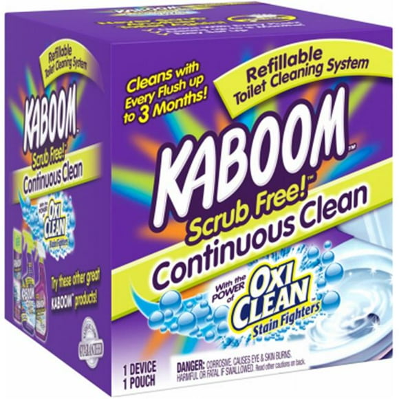 Church & Dwight 210916 Kaboom Scrub Continuous Toilet Cleaning System