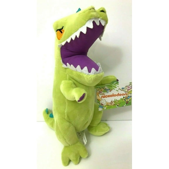 Rugrats 11 inches Reptar Plush Dinosaur . NWT
