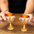 thumbnail image 4 of Miangastore 1Pc European High-grade Wine Glass Retro Style Delicate Cocktail Cup Decor, 4 of 9
