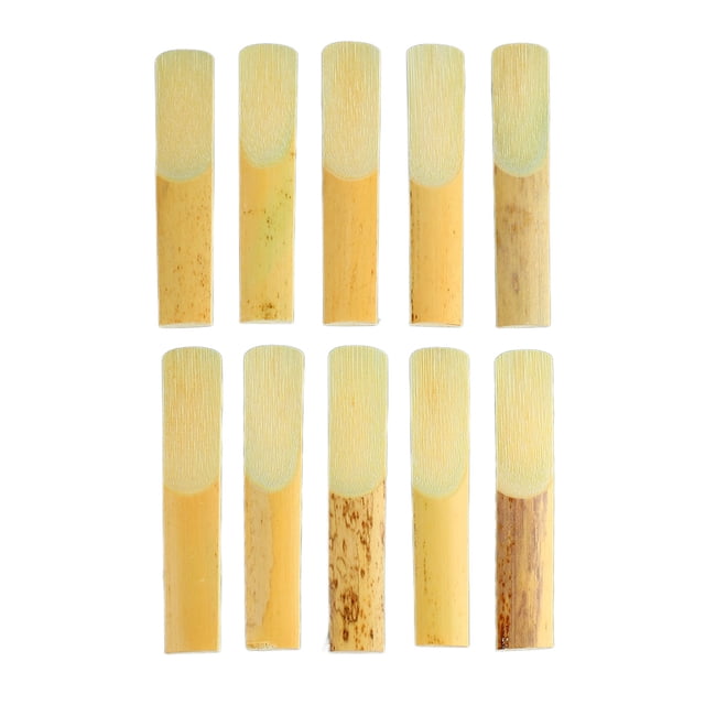 Anche de Clarinette en Eb, Anche de Clarinette en Eb Professionnelle Portable pour Saxophone, Force Pratique 2 10 Pcs pour Performance