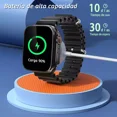 thumbnail image 4 of Smartwatch Hailiases Hailiases t800 ultra display de 1.99" con correa de gel de silice - color negro, 4 of 8