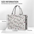 thumbnail image 3 of Large Capacity Tote Bag,Cute Cartoon Dog Handbag Fashion Luxury Tote Bag,15.7"x13"x 5.1" Inches,Laptop Compatible, 3 of 6