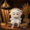 thumbnail image 3 of Cthrlog Stuffed Animal Plushies Bedtime Soft Plush Toy Weighted Stuffed Animals Cute Gifts Kawaii Lamb with Strap, Portable Plush for Kids Toddlers Collectors Birthday Christmas, 3 of 5