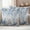 Light Blue Beige, variant on Blue Eucalyptus Coastal Outdoor Waterproof Pillow Covers, Beach Starfish Shell Nautical Retro Decorative Square Throw Pillowcase Sofa Cushion Sham for Patio/Couch/Chair, 26"x26" 2 Pack