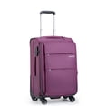 thumbnail image 1 of Equipaje de mano expandible Luggage Hanke de 20 pulgadas con ruedas, color morado, 1 of 9