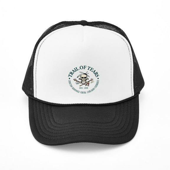 CafePress - Trail Of Tears - Adjustable Unisex Printed Trucker Hat with Mesh Back