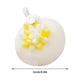thumbnail image 2 of Esponja de Dahli Ventosa para Flores de Baño - Paquete de 2 exfoliantes para ducha, herramienta de baño antideslizante con espuma, malla suave duradera, esponja limpiadora para la piel en casa o en, 2 of 4