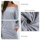 thumbnail image 5 of Vestido sin tirantes,Vestido de mujer Vestido largo y suave sin tirantes Vestido agradable para la piel Lo mejor de la línea, 5 of 6