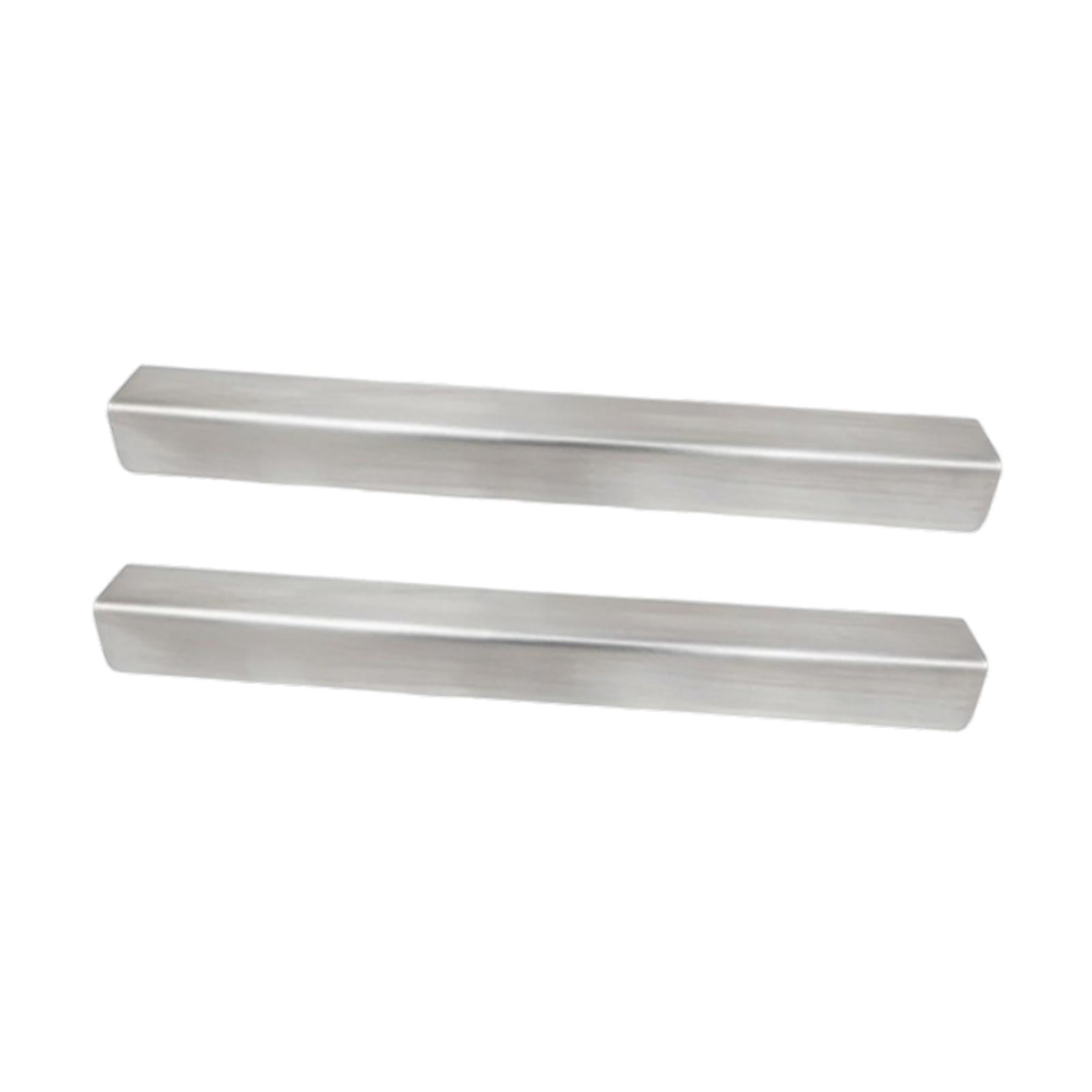 2 Set Cabinet Edge Protectors Door Guard Stainless Steel Scratch Resistant for Office Baby Proofing Bedroom Furniture