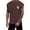 A1-Brown1263, variant on XIAONU Graphic Tank Top for Men Sleeveless Crew Neck Workout Tee