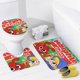thumbnail image 4 of Morphle y las mascotas mágicas-theme 4-Piece Shower Curtain Set with Rugs, Waterproof Bathroom Decor Set Includes Bath Mat, U-Shaped Rug, Toilet Lid Cover and Curtain with Hooks, 4 of 4
