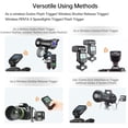 thumbnail image 2 of Disparador de flash Godox Xpro-S para Sony TTL 2.4G Wireless, 2 of 9